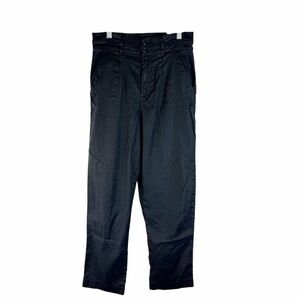 Evereve Black Cropped Ankle Pants Size 29 Stretch Tapered Workwear Chic